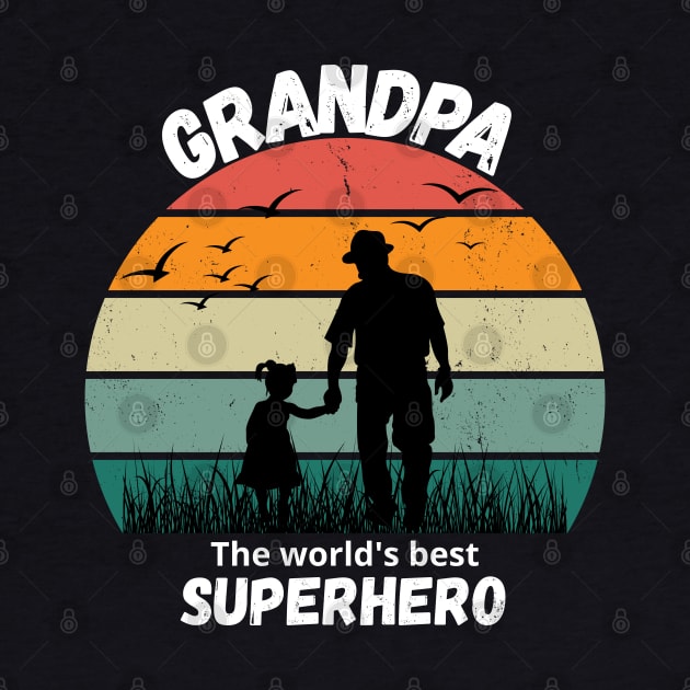 Grandpa the world's best superhero - Grandpa and granddaughter by Rubi16